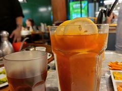 好大杯冻柠茶-禄婶鸡煲·打边炉