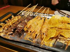 -路边摊小炉子烧烤