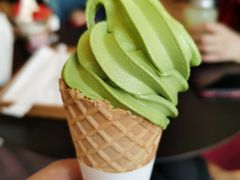 抹茶霜淇淋-36抹茶·千层与鲜果茶(欢乐海岸店)