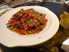 小炒黄牛肉-雾·江·鲜建德菜