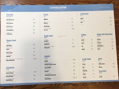 菜单-AFS Cafe & Canteen(闽江二路店)