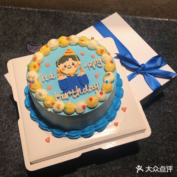 适合送男生的定制款生日蛋糕🎂图案超可爱~
