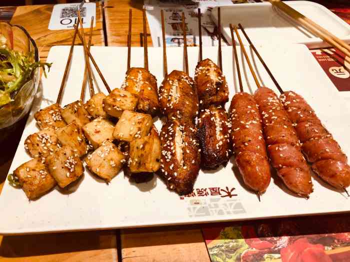 木屋烧烤(双井店)-"自己一个人过来的,感觉他们家的菜品还不错.