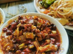 -歹歹的加个面过油肉拌面