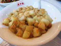 丝瓜炒盐蛋黄-天下客饭店(中山路店)