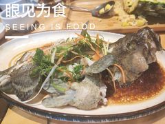 清蒸石斑鱼-琼大师东方烤乳猪(亚特兰蒂斯店)