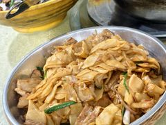 鲜笋炒五花肉-红旗山庄(圭峰山店)