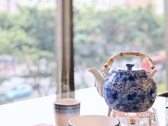 餐具摆设-喜喜酒家·纯手工点心·粤菜