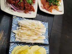 -燚店·铁板鱼蛙·烤肉·烤串(北新桥店)