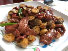 草菇牛柳-杨胖子私房菜(秦虹路店)