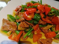 小炒黄牛肉-八道本地特色菜馆(大鹏古城店)