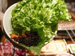 -明洞阿姨·韩式酱蟹烤肉·创意料理(三元桥店)