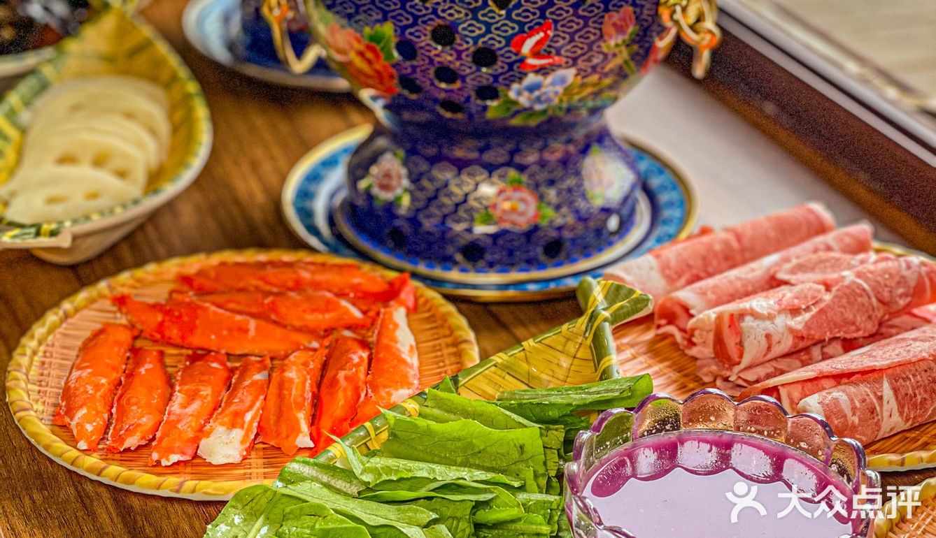 天津首家户外湖岸景泰蓝羊蝎子火锅JM冲鸭‼️