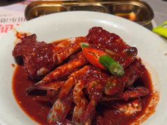 -草家酱蟹炭火烤肉店(珲春南路一店)
