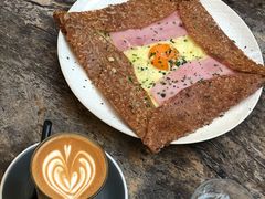 鸡蛋蘑菇熏肉荞麦可丽饼-RAC BAR(安福路店)