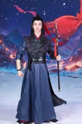 -后宫·古装汉服京剧儿童亲子全家福摄影