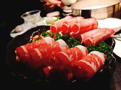雪花牛肉-捞王猪肚鸡火锅(财富中心店)