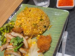 泰式猪颈肉马拉盏炒饭-大家乐(广州番禺祈福店)