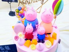 佩奇全家福-喜利来蛋糕(景子街店)