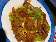 小炒新疆草原牛肉-天山醉美·新疆餐厅(富华里店)