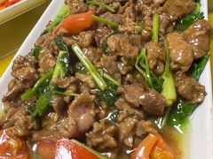 芥兰牛肉-桂园白粥·潮汕老味道