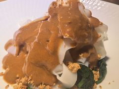 麻酱凉皮配菠菜-永安鱼庄·镇江菜(丁卯店)