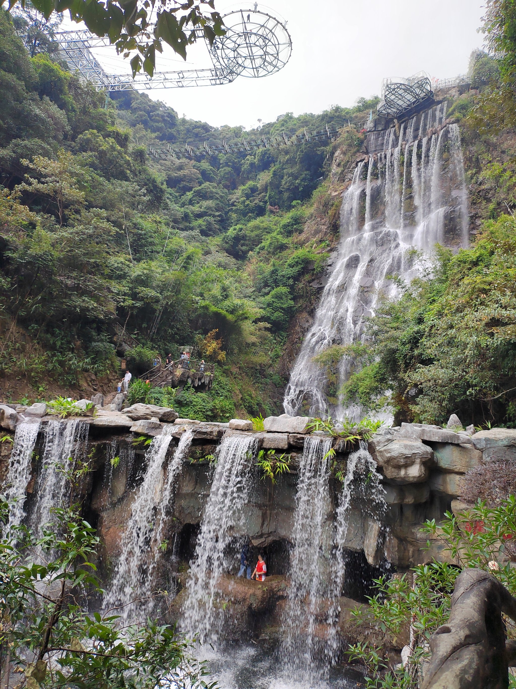 建德葫芦湾瀑布图片