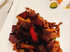 野山菌炒牛仔粒-京粤荟(海王银河科技大厦店)