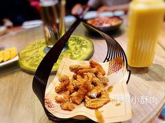 藤椒小酥肉-食欲老院子荆芥疙瘩汤(经五路店)