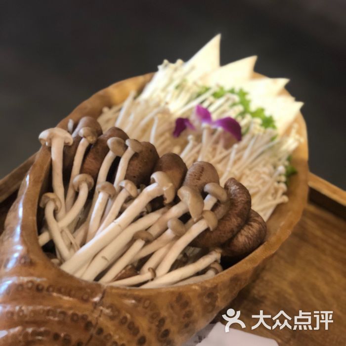 蜀大侠火锅·大连形象店菌菇拼盘图片-北京火锅-大众点评网