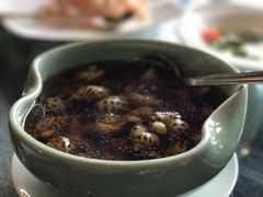 古越陈酿煮花螺-杭州西子湖四季酒店·金沙厅