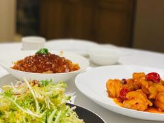 桃仁拌苦菊-红城阁·上海味道(四平路店)
