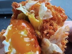 -小红车炸蛋葱油饼