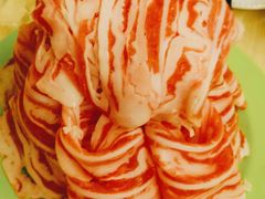 羊肉片-洞庭洲·防空洞火锅·铜锅涮肉·烧烤(新百广场店)