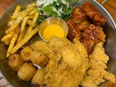 双拼炸鸡半半-BHC炸鸡(明洞总店)