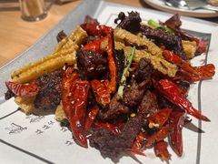 干椒雪花牛肉-7017浙菜•建德味(中财店)
