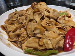 尖椒干豆腐-靠山屯东北农家菜(八龙桥雅苑店)