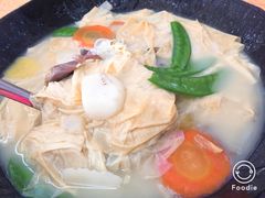 鸡汤浸腐竹-水乡人家私房菜(逢简店)