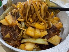 内蒙焖面-内蒙焖面大盆骨餐馆(山大路店)