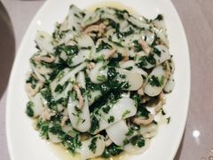 荠菜肉丝炒年糕-金时代顺风大酒店(金山店)