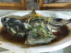 清蒸老虎斑-范饭椰林川湘味海鲜·椰子鸡(三亚湾椰梦长廊店)