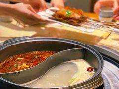 松茸鱼骨汤-食玉轩临江鱼捞