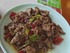 雪菜炒牛肉-坛南湾农家乐·海鲜楼·大排档(平潭坛南湾店)