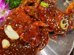 -明洞阿姨·韩式酱蟹烤肉·创意料理(三元桥店)