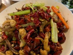 干煸鱿鱼须-陈傻子餐厅(世纪都会店)