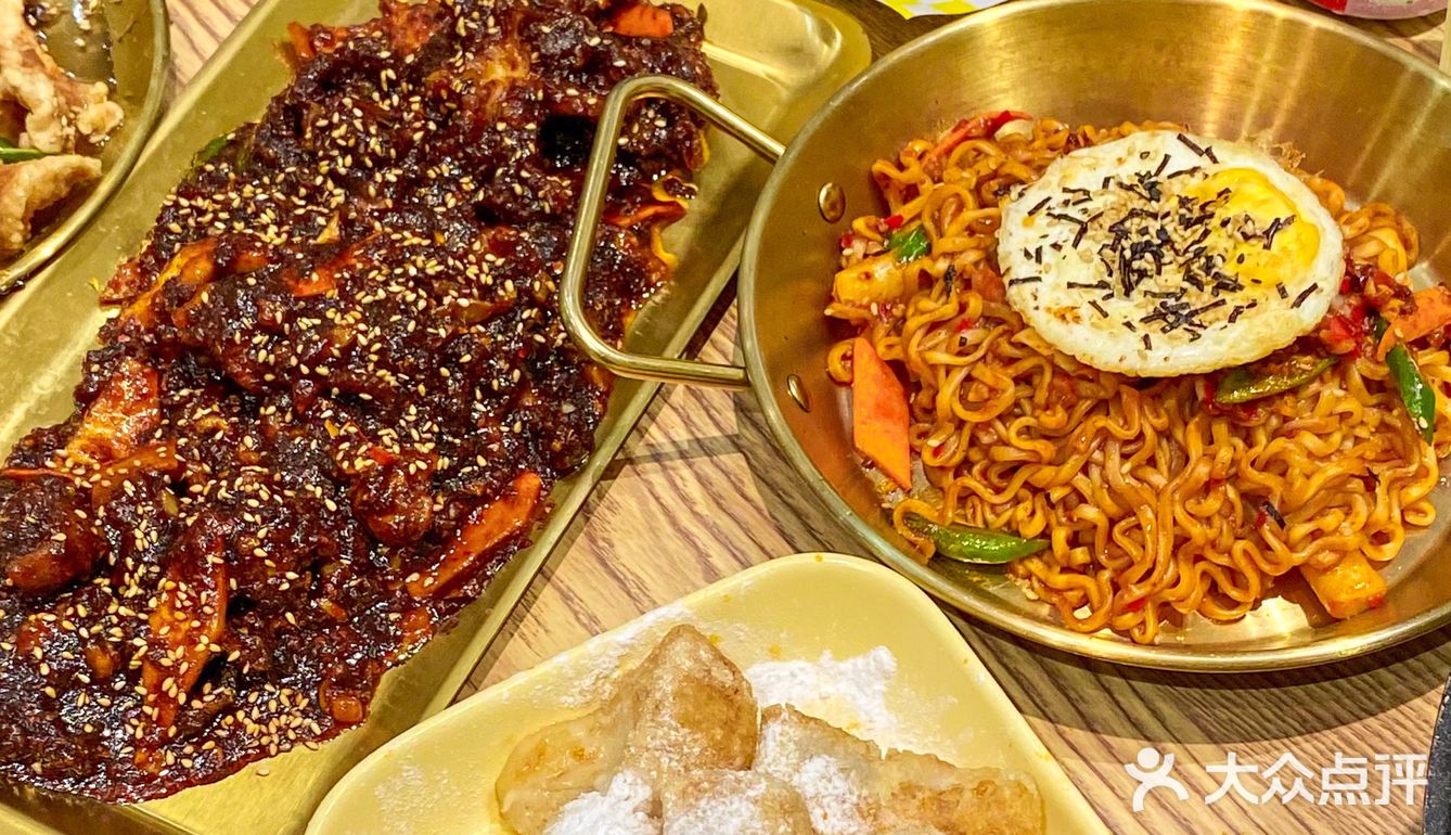 是逃不掉的芝士瀑布攻击❗️西安韩餐