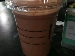 双杯热太妃榛果燕麦拿铁-星巴克(成都太古里二店)