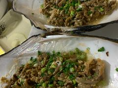 粉丝蒜蓉蒸河玤-百里鲜(羚羊峡古栈道森林公园店)