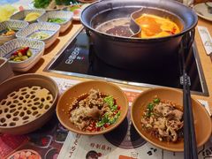 寿喜麻辣双拼锅-温野菜涮涮锅(大悦城店)