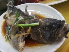 清蒸石斑鱼-春园海鲜广场D区6号(钟姐海鲜加工店)